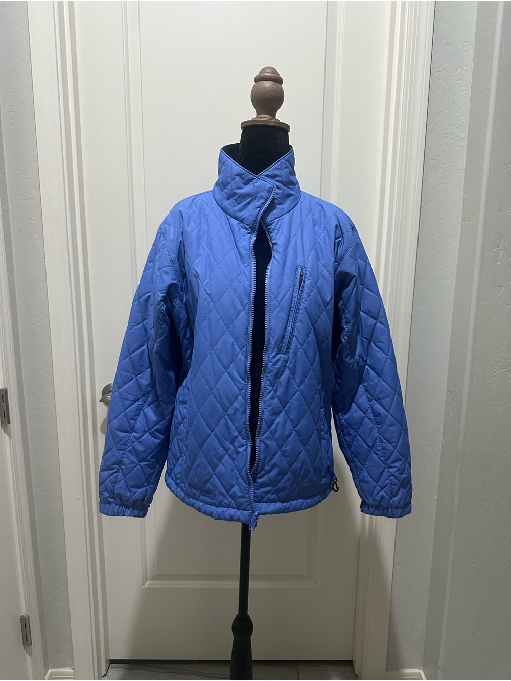Columbia Quilted Blue Puffer Jacket - Women's